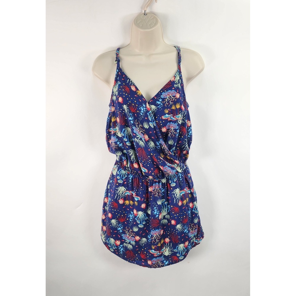 PONYO x Her Universe Studio Ghibli Romper Woman's S Blue Summer Chic Beachy